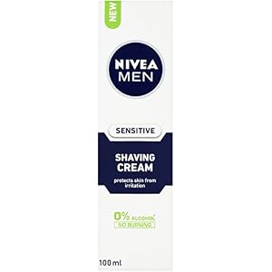Nivea Men Sensitive Shaving Cream for Men, 100 ml, Pack of 6 - Image 2
