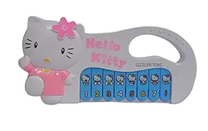 SIZZLER TOYS Kids Bring Cute Musical Mini Piano for Girls / 8 Keys Battery Operated (not Included) Colour May be Vary