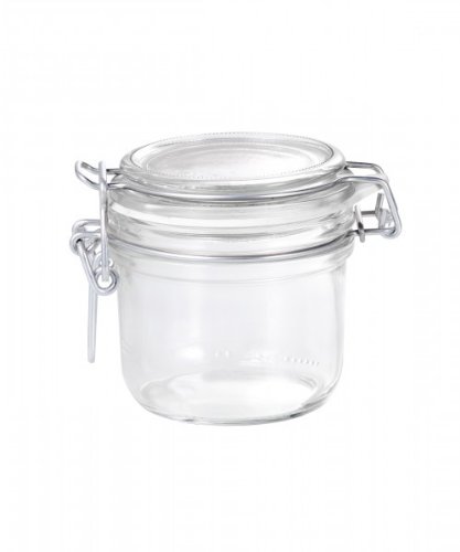 6er Set 0,2L Original Fido Einmachglas mit Bügelverschluss und Gummiring