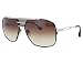 Produktbild DITA Armada Herren DRX-2045-B Gold & Schwarz Aviator Sonnenbrille mit braunem Objektiv