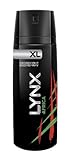 Lynx Africa Body Spray Deodorant 200ml Pack of 3