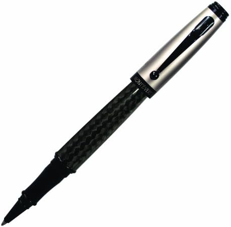 Monteverde Invincia Titanium Rollerball Pen - Silver/ Carbonfiber