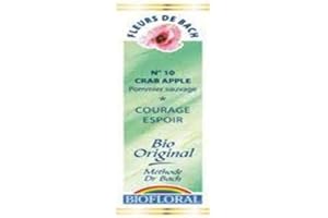 Biofloral, Flores De Bach 10 Crab Apple - Manzano Silvestre Bio Demeter - 20 ml