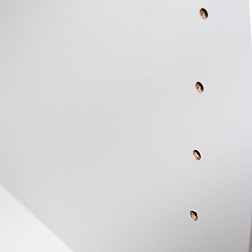 PROFI Aktenschrank abschließbar 5 OH Weiß Schrank Büroschrank Flügeltürenschrank - 