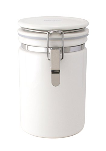 Zero Japan Coffee Canister 200 White 800cc CO-200 WH Storage Container, Made in Japan, Mino Ware