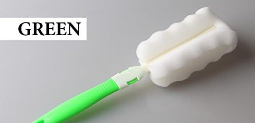 NEW Clip n' Clean! MyVigor Simple + Durable fBrush (Green) Sponge Bottle Brush Cleaning Brush for Cups, Glass, All Size Bottles, Flasks, Wineglass, Baby Milk Bottle Teats Brush, Glass Mug and More.. Convenient Practical Multi-purpose kitchen THICK Sponge Brush for Bottles tool ideal for bottles glass or surface cleaner. Clip n’ Clean for safe-easy and peace of mind. See Other Colours Bottle Brush Available and Just ADD to Basket.