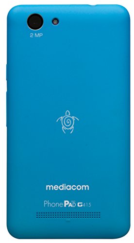 Mediacom M-PPCG415 PhonePad, Dual SIM, 4 GB, Blu