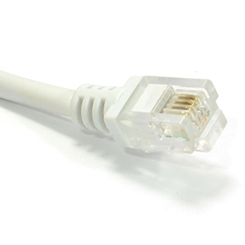 ADSL 2 + Hoch Geschwindigkeit Breitband Modem Kabel RJ11 Zum RJ11 3 m Weiß - 2
