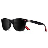 gafas sol mujer baratas 【Estilo y diseño retro】 Gafas de sol con estilo CHEREEKI diseñadas con moda retro para hombres y mujeres adecuadas como accesorios de moda de alta calidad y para uso diario. Disponibles en una amplia variedad de lentes de gradiente, espejadas, polarizadas o no polarizadas y en colores modernos, estas gafas de sol unisex deportivas combinan el confort de primera calidad con un estilo insuperable. ¡Así que es un regalo maravilloso y práctico para amigos y familiares!