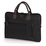 45x33x7 cm GABOL Maletín 17.3\"/Tablet 10\" 1DP Negro Dallas