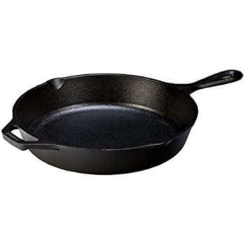 Lodge 26.04 cm / 10.25 inch Cast Iron Round Skillet/Frying Pan