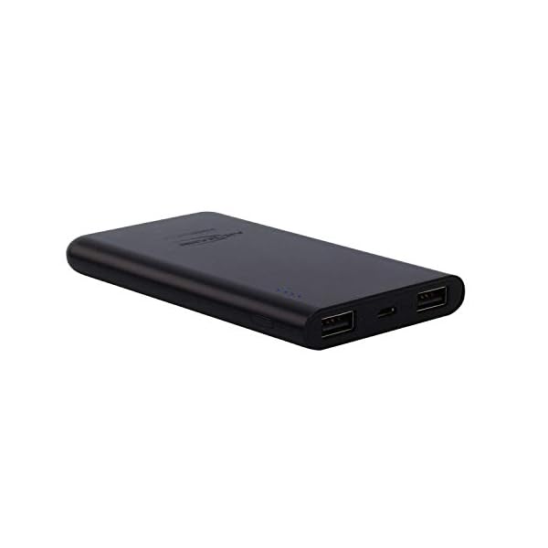 ANSMANN 5400mAh Powerbank in Schwarz mit 2 USB Ports & LED-Statusanzeige