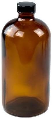 Kombucha Brooklyn Glass Growler Bottle 32 Ounces 1 Amber