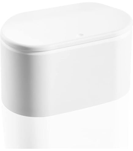 Mini Poubelle De Bureau Avec Couvercle à Pression, Petit Panier à Déchets Pour Bureau, Cuisine