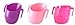 Doidy Cup - Cerise, Purple Sparkle, & Light Pink *3 ITEM BUNDLE*