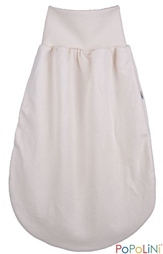 Popolini iobio Strampelsack Sommer Ecru Interlock