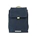 Produktbild Rucksack Frauen - Business Daypack für Damen Canvas Wasserabweisend - Alltags Tasche 13 Zoll Laptop A4 - RAWROW Kleiner Backpack (Hellgrau) (Marineblau)