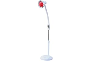 DiLiBee Potente lámpara de calor infrarroja para aliviar dolores musculares o resfriados, lámpara infrarroja para artritis, masaje, fisioterapia, 275 W, 220 V