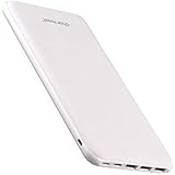 Charmast 26800mAh Powerbank Externer Akku Typ C Micro USB Akku Tragbares Slim Ladegerät 3 Eingängen 4 Ausgängen für MacBook Nintendo Switch iPhone iPad Samsung Huawei und weitere Smartphones(Weiß)
