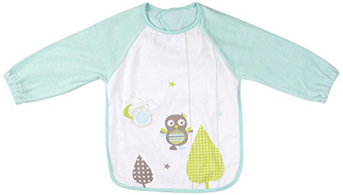 Badabulle Bib with Sleeves (Blue)