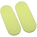 BabyPrem 2 Fitted Cotton Moses Basket Sheets (73-76 x 28-30cm) LEMON