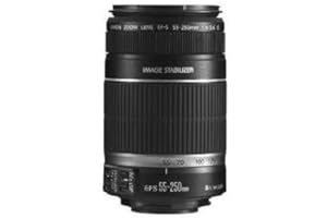 Canon EF-S 55-250mm f/4-5.6 IS Telephoto Zoom AF Lens for Selected Digital SLR (Certified Refurbished)