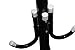 TOKUYI® 12 Hook Steel Hat Clothes Jacket Coat Umbrella Storage Organiser Stand Rack (Black)