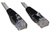 Produktbild 20m Crossover-Kabel mit schwarzen Stiefeln - Premium-Qualität / geschirmte (FTP) / RJ45 / network / Ethernet / cat5e / patch / Peer to Peer / console auf Konsole oder PC