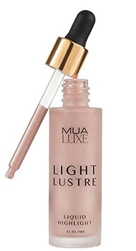Mua Luxe - Líquido para resaltar el brillo de la luz, para ella, resaltador, San Valentín, cara, maquillaje, nueva llegada, tendencia, mejor vendedor, resaltador MUA (Sublime)