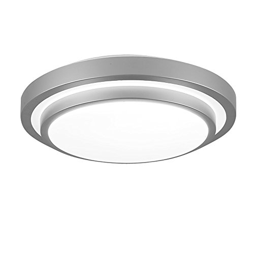 ZHMA Plafoniera da incasso a LED, 12W, Plafoniera da incasso, Plafoniera a LED impermeabile, Bianco freddo, Illuminazione per soggiorno/Camera da letto/Bagno / Cucina/Corridoio