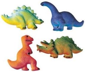 BundleOfBeauty Item#33985- Dinosaur Edible Sugar Cupcake &amp; Cake Decoration Topper-Pack of 16