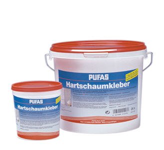 Pufas Hartschaumkleber 1 kg Styroporkleber Hartschaum-Platten Styropor-Kleber