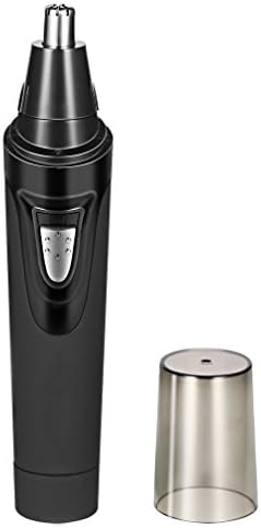 Nose Hair Trimmer, Electric Ear and Nose Hair Clipper with Water Resistant Stainless Steel Rotation Blade for Men and Women Hair Groomer