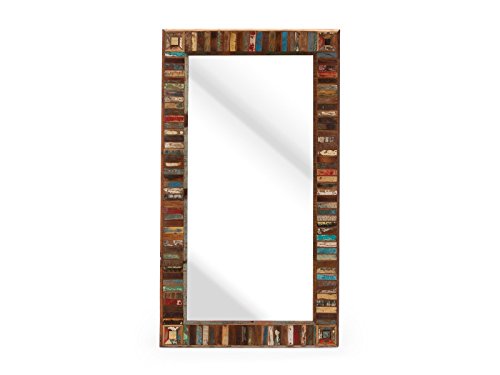 massivum Spiegel Avadi 90x160x4 cm Teak bunt gewachst - 3