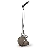 Handyschmuck Nici Beauties 38901 Handy Anhänger, Smartphone Stecker Hippo
