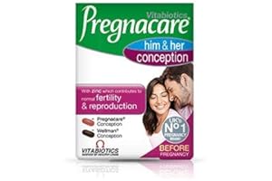 (4 PACK) - Vitabiotics Pregnacare His & Hers Tablets | 60s | 4 PACK - SUPER SAVER - SAVE MONEY by Vitabiotics