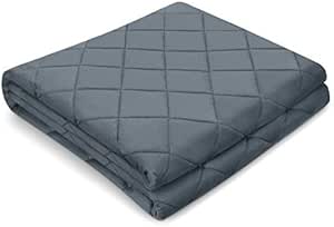 Cocobela Weighted Blanket, Therapy Blanket for Adults, Dark Grey, Ideal for Relaxation, for Better Sleep, 150 x 200 cm