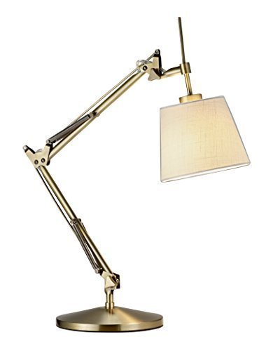 Preisvergleich Produktbild Adesso 3155-21 Architect Table Lamp, Brass by Adesso by Adesso