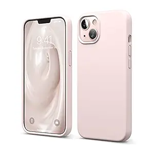 elago Compatible with iPhone 13 Case, Liquid Silicone Case, Full Body Screen Camera Protective Cover, Shockproof, Slim Phone Case, Anti-Scratch Soft Microfiber Lining, 6.1 inch (Lovely Pink)