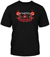 Minecraft Girls Boys Sam Cube Battle Redstone Careers T-Shirts 6 - 16 Years (10-11 years, Black)