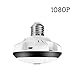 Produktbild 360 Panorama-ip-kamera-2.0MP 1080P Wifi Fisheye 1.44mm Drahtlose überwachung Cctv Kamera E27 SD Kartensteckplatz,A