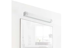 B·LED BARCELONA LED Applique murale pour miroir de salle de bain IP44 avec interrupteur intégré lumière blanche chaude 5 W 30 cm pour maquillage salle de bains, toilettes humides LE220-30-BC