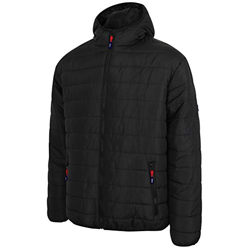 Lee Cooper Workwear LCJKT454 - Chaqueta acolchada con cremallera completa para hombre
