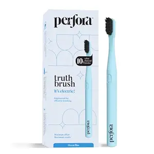 Perfora Electric Toothbrush - Electronic Tooth Brush For Men, Women, Adults And Kids With 2 Vibrating Modes (Colour - Ocean Blue)