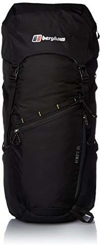 berghaus Remote 35, Mochila de Senderismo, Color Negro/Negro, tamaño Talla única, Volumen Liters 35.0