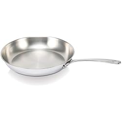 Bekaline 13517284 Belvia Poêle à frire en acier inoxydable 28 cm