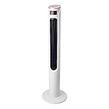 Configuración de 3 velocidades: el elegante ventilador de torre con panel de control te permite elegir entre configuraciones de baja, media o alta velocidad