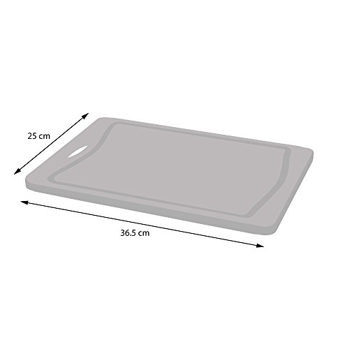 ProCook Colourpro Schneidebrett rutschfest, 37 cm x 25 cm türkis - 3