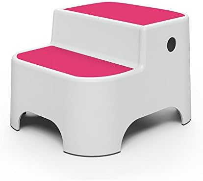 XRXY Creative Footstool / Multi-purpose Ladder Stool/ Children's Chair / Step Stool / Water Closet Auxiliary Stool ( Color : Pink )