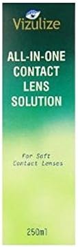 (2 PACK) - Vizulize All In One Contact Lens Solution | 250ml | 2 PACK - SUPER SAVER - SAVE MONEY